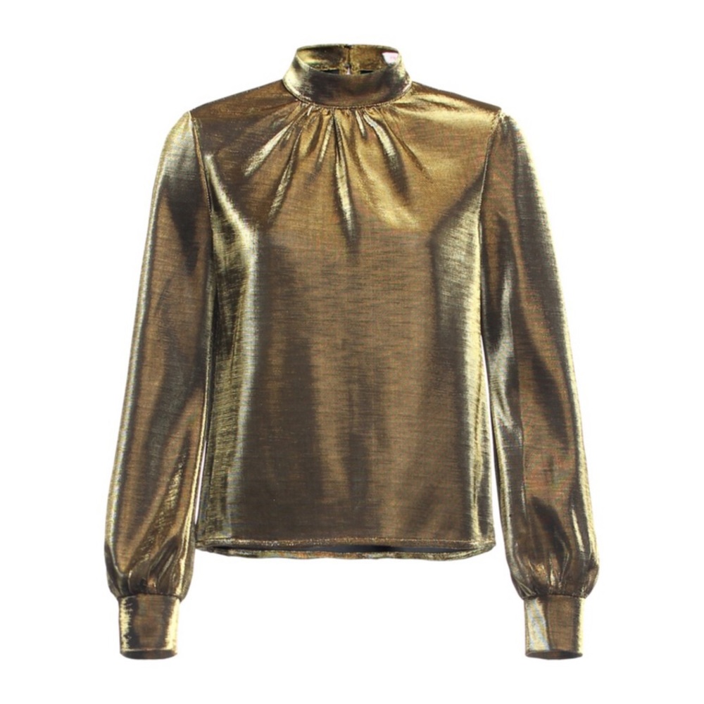 NWT Metallic Top